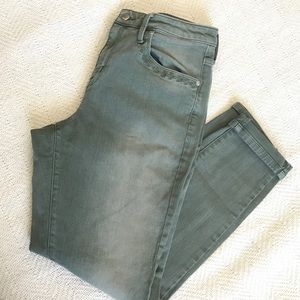 Mossimo Sage Green High Rise Skinny